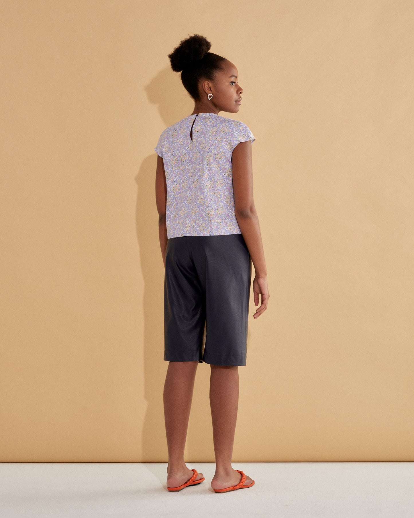 La blouse froncée