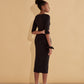 La robe froncée midi