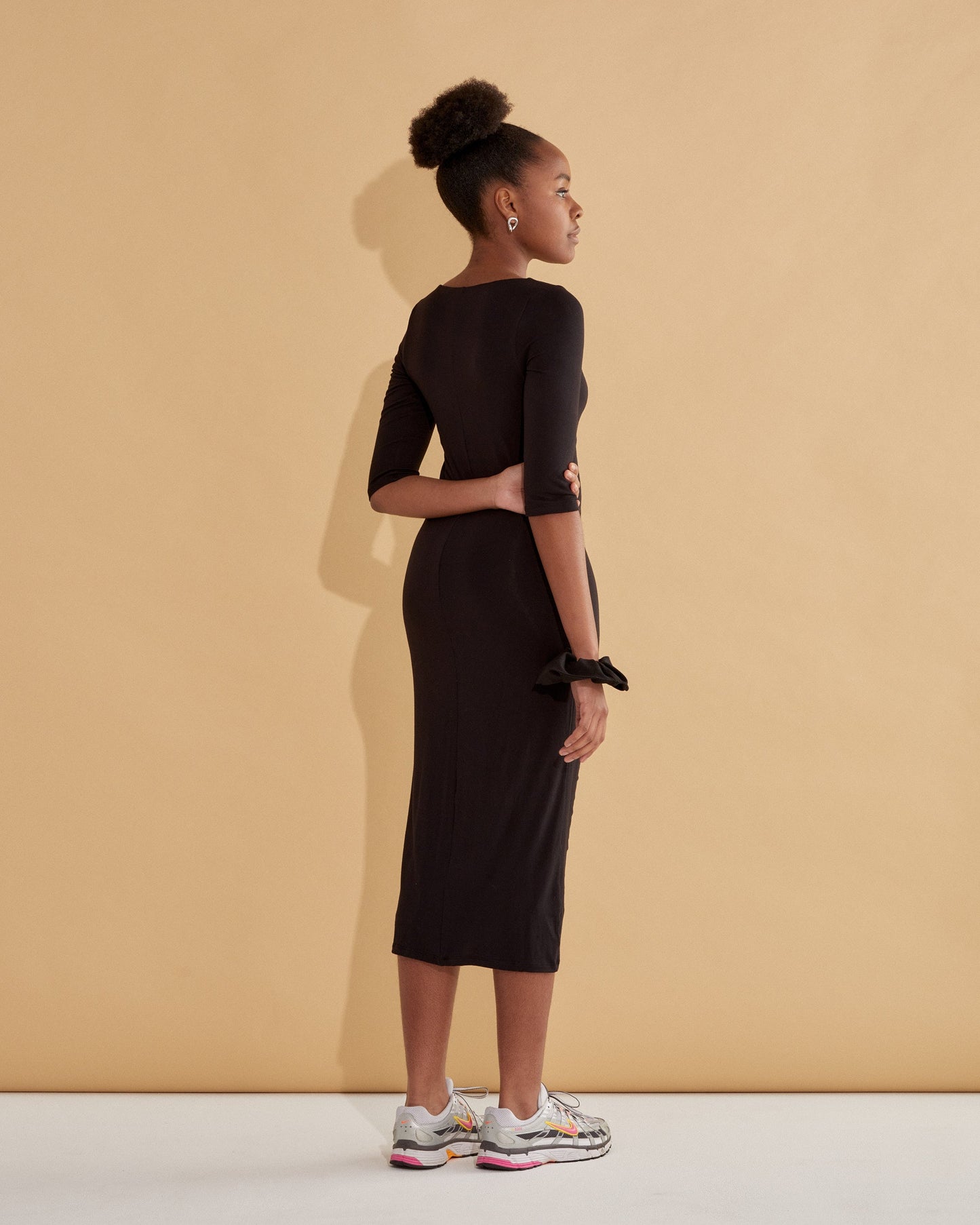 La robe froncée midi
