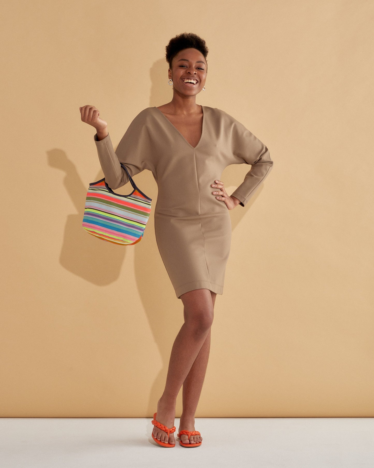 La robe dolman mini