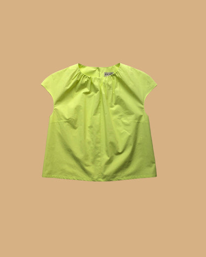 La blouse froncée